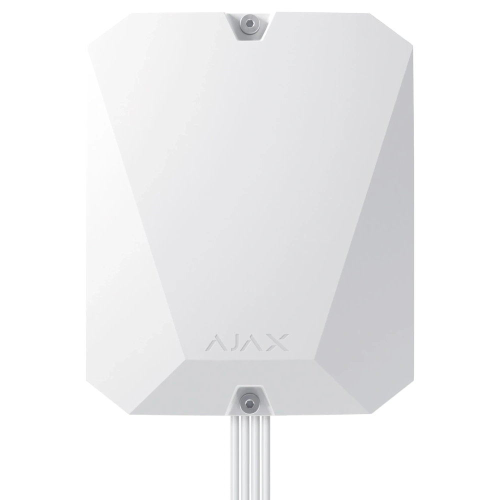 Дротова охоронна централь Ajax Hub Hybrid (4G) white Дротова охоронна централь Ajax Hub Hybrid (4G) white