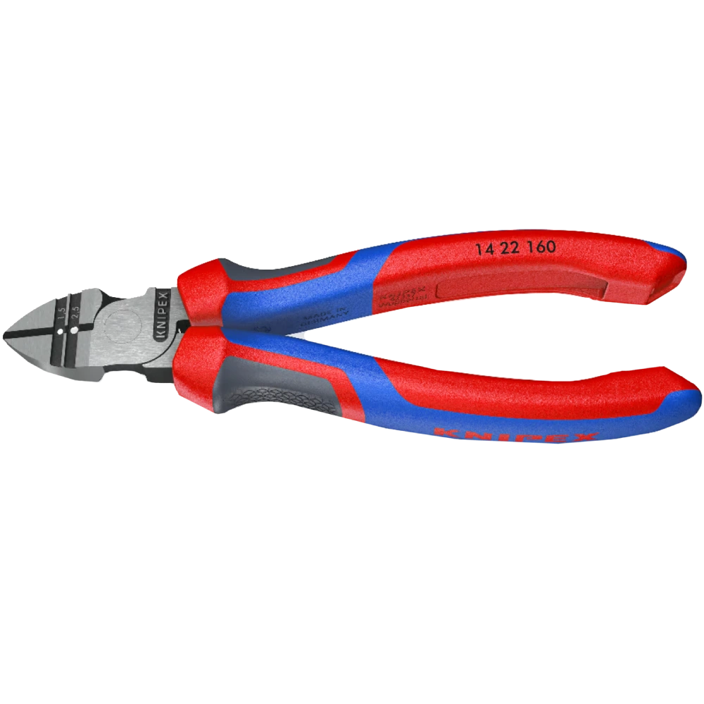 Кусачки боковые для удаления изоляции KNIPEX 14 22 160