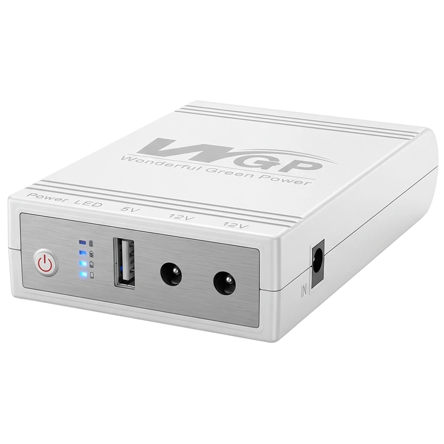 Джерело безперебійного живлення Mini UPS WGP UPS103C 20000mAh 5V/12V/12V