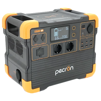 Портативний зарядний пристрій Pecron E1500LFP 1536/2200Wh MPPT VOC 32-95 В Портативний зарядний пристрій Pecron E1500LFP 1536/2200Wh MPPT VOC 32-95 В