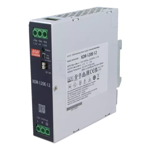 Блок живлення на Din-рейку Mean Well XDR-120E-12 Блок живлення на Din-рейку Mean Well XDR-120E-12