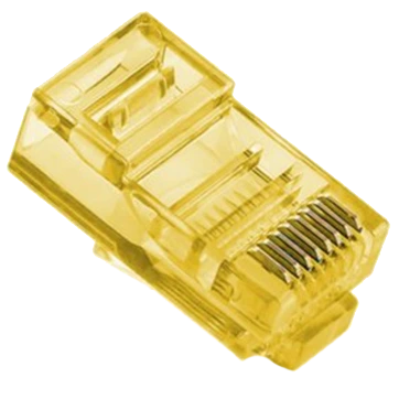 Конектор Ritar RJ-45 8P8C UTP Cat-5 (100 шт/уп.) Конектор Ritar RJ-45 8P8C UTP Cat-5 (100 шт/уп.)