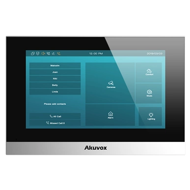 Відеодомофон Akuvox C313WE silver Відеодомофон Akuvox C313WE silver
