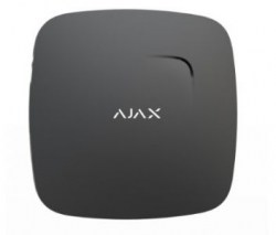 Бездротовий датчик диму з температурним сенсором FireProtect (black)