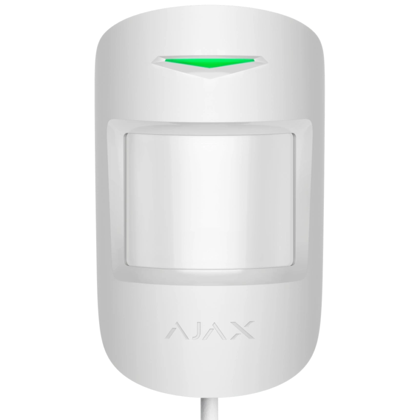 Дротовий сповіщувач руху Ajax MotionProtect Fibra white