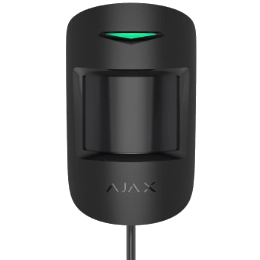 Дротовий сповіщувач руху Ajax MotionProtect Fibra black Дротовий сповіщувач руху Ajax MotionProtect Fibra black