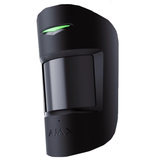 Бездротовий сповіщувач руху з мікрохвильовим сенсором Ajax MotionProtect S Plus (8PD) black Бездротовий сповіщувач руху з мікрохвильовим сенсором Ajax MotionProtect S Plus (8PD) black