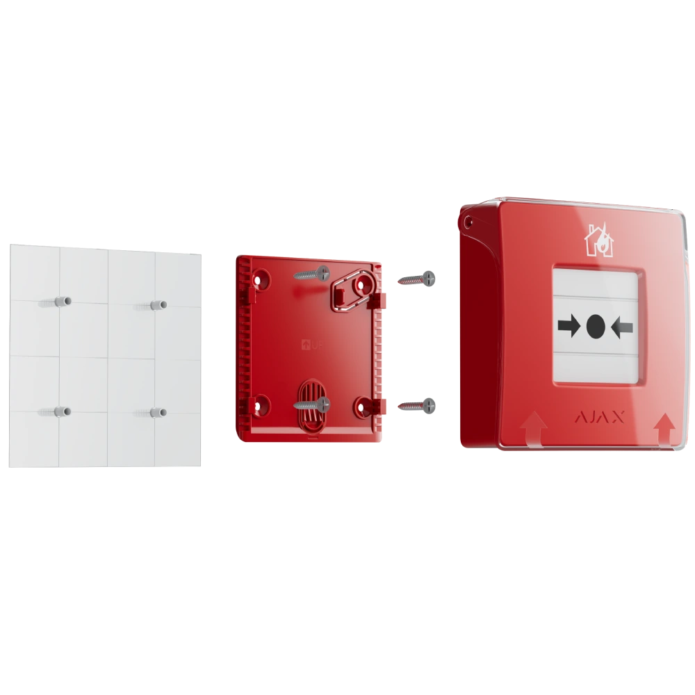 Ручной пожарный извещатель Ajax Manual Call Point (Red) (8EU) ASP