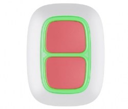 Тривожна кнопка Ajax DoubleButton white EU