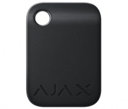 Бесконтактный брелок управления Ajax Tag Black (10pcs)