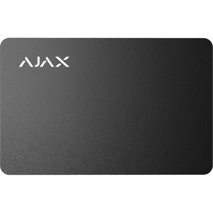 Бесконтактная карта управления Ajax Pass black (3pcs)