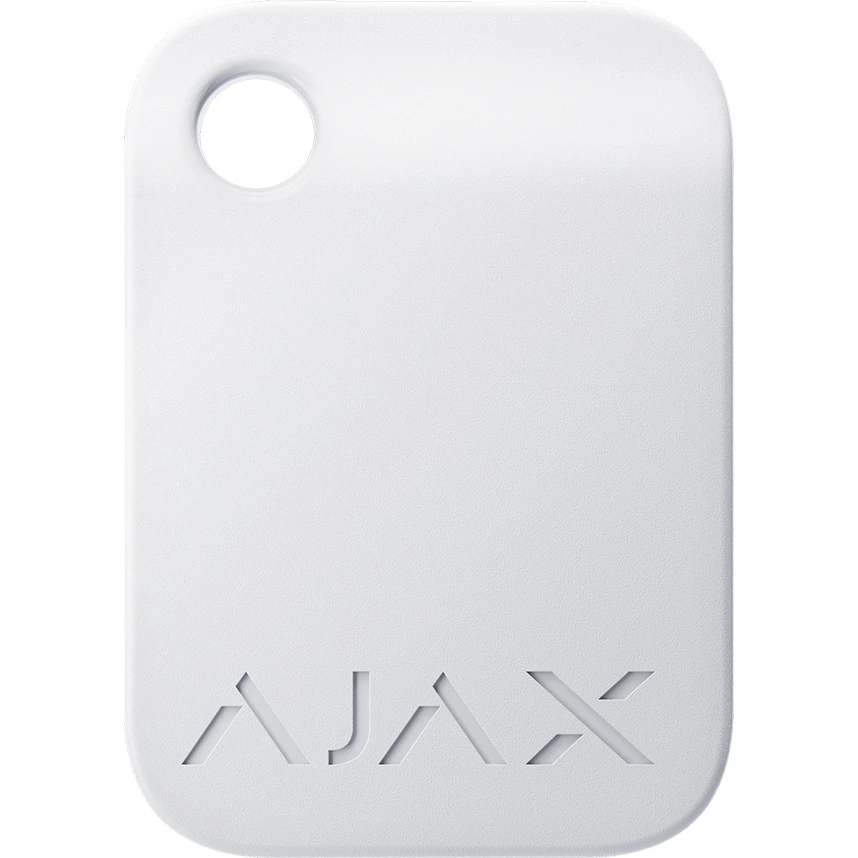 Бесконтактный брелок управления Ajax Tag white RFID (3pcs)