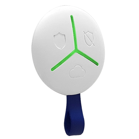 Брелок керування режимами охорони U-Prox Keyfob White Брелок керування режимами охорони U-Prox Keyfob White