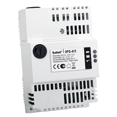 Безперебійний блок живлення 12В/4А Satel APS-412 Безперебійний блок живлення 12В/4А Satel APS-412