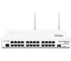 24-портовий керований Cloud комутатор з Wi-Fi MikroTik CRS125-24G-1S-2HnD-IN