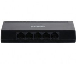 Коммутатор 5 портов неуправляемый Dahua DH-PFS3005-5GT-L L2
