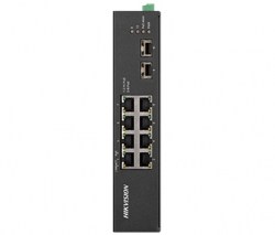 8-портовий некерований POE комутатор Hikvision DS-3T0510HP-E/HS