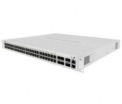 Коммутатор 48 портов управляемый MikroTik CRS354-48P-4S+2Q+RM PoE