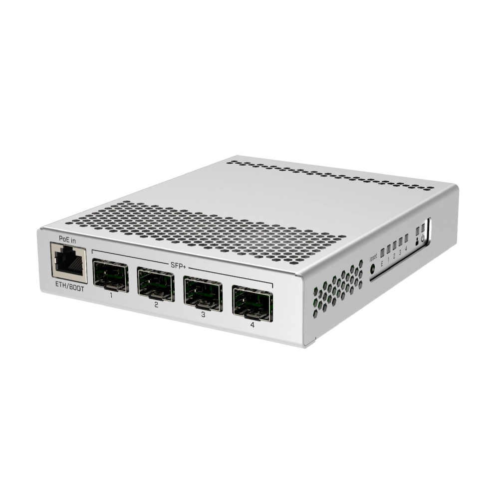 Коммутатор 5 портов управляемый MikroTik CRS305-1G-4S+IN Коммутатор 5 портов управляемый MikroTik CRS305-1G-4S+IN