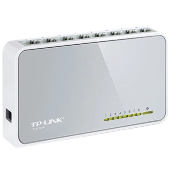 8-портовий 10/100 Мбіт/с настільний комутатор TP-LINK TL-SF1008D 8-портовий 10/100 Мбіт/с настільний комутатор TP-LINK TL-SF1008D