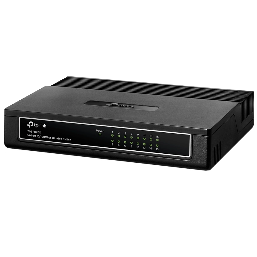 16-портовий 10/100 Мбіт/с TP-LINK TL-SF1016D 16-портовий 10/100 Мбіт/с TP-LINK TL-SF1016D