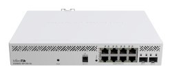 Коммутатор 8 портов управляемый MikroTik CSS610-8P-2S+IN PoE