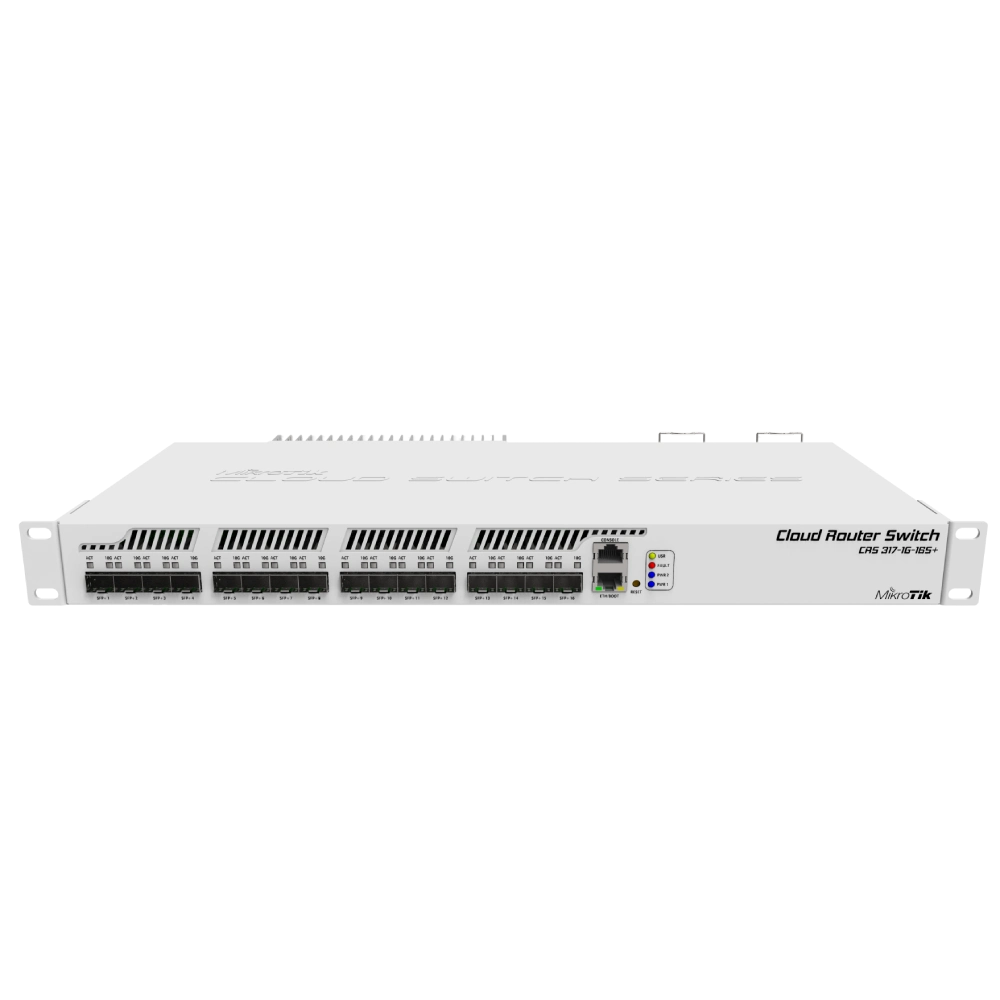 Комутатор 16 портів керований MikroTik CRS317-1G-16S+RM SFP+ Комутатор 16 портів керований MikroTik CRS317-1G-16S+RM SFP+