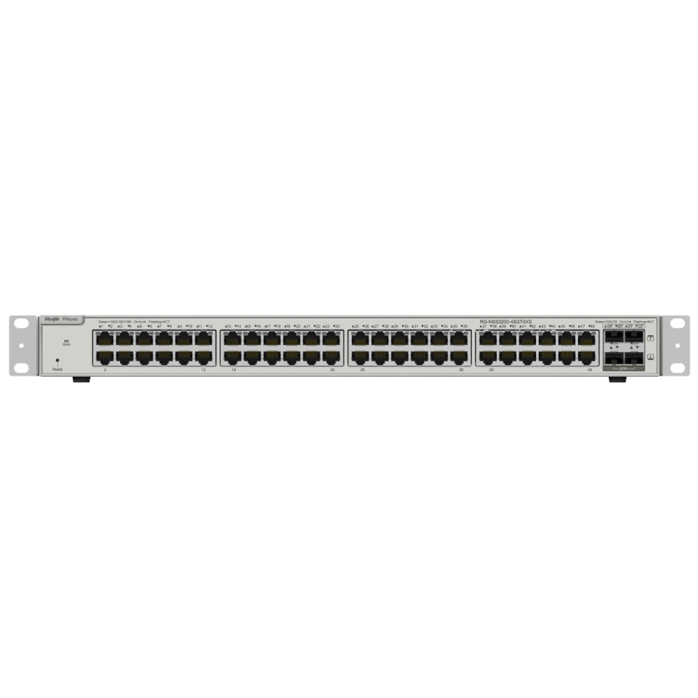 Комутатор 48 портів керований Ruijie Reyee RG-NBS3200-48GT4XS L2