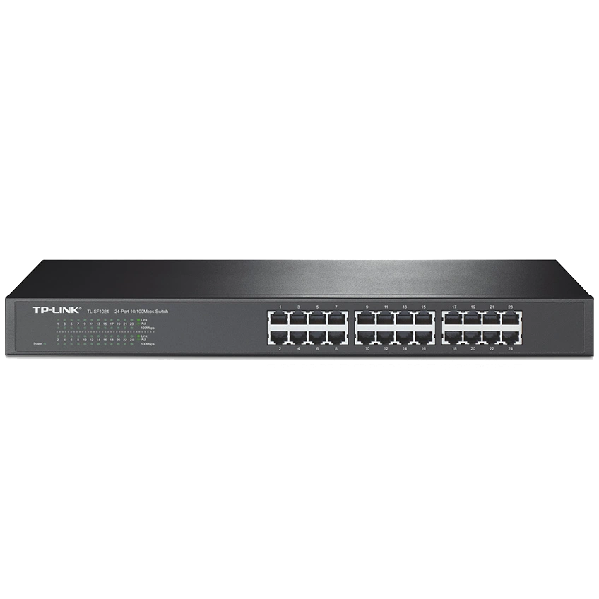 Комутатор 24 порти некерований TP-LINK TL-SF1024 Комутатор 24 порти некерований TP-LINK TL-SF1024