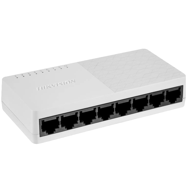 Комутатор 8 портів некерований Hikvision DS-3E0508D-O Комутатор 8 портів некерований Hikvision DS-3E0508D-O
