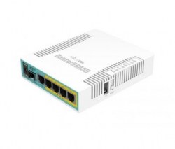5-портовий PoE маршрутизатор MikroTik hEX PoE (RB960PGS)