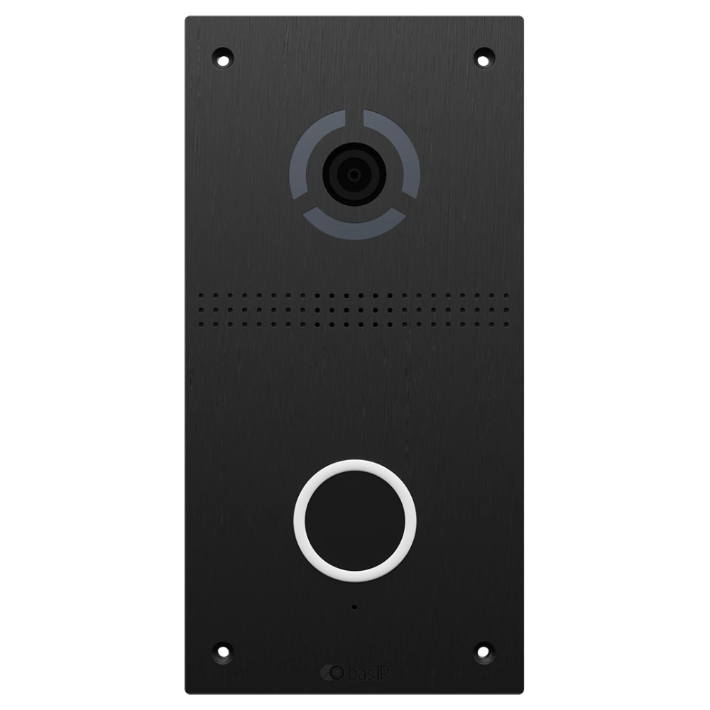 IP панель виклику з безконтактною кнопкою виклику Bas-IP AV-05FD black IP панель виклику з безконтактною кнопкою виклику Bas-IP AV-05FD black