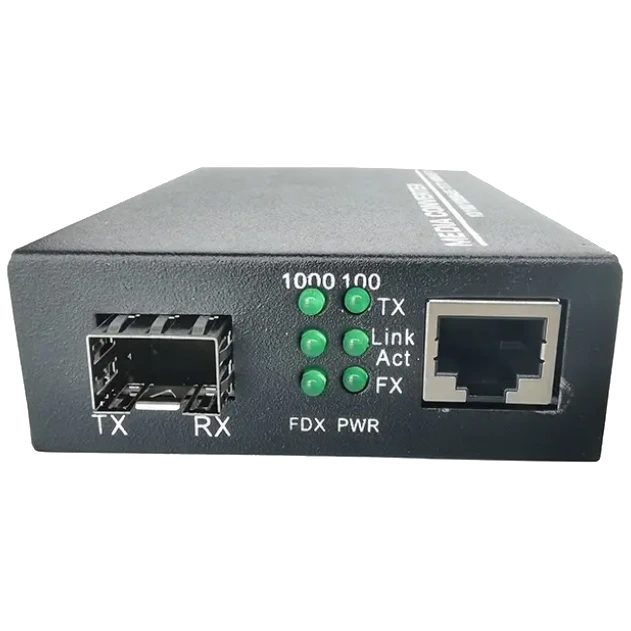 Оптоволоконний медіаконвертер Ewind EW-810SFP-GE 1000M Оптоволоконний медіаконвертер Ewind EW-810SFP-GE 1000M