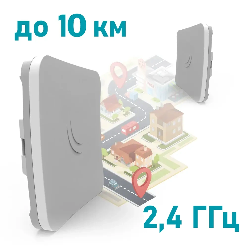 2.4 ГГц Wi-Fi точка доступу з посиленою антеною MikroTik SXTsq Lite2 (RBSXTsq2nD) 2.4 ГГц Wi-Fi точка доступу з посиленою антеною MikroTik SXTsq Lite2 (RBSXTsq2nD)