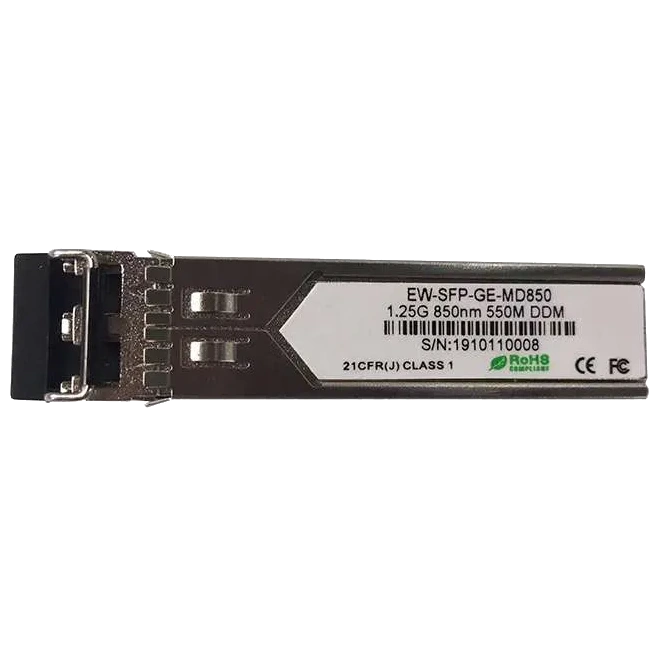 Модуль SFP Ewind EW-SFP-GE-MD850 155M, Multi-mode Dual Fiber, 850nm, 550meter, LC connector Модуль SFP Ewind EW-SFP-GE-MD850 155M, Multi-mode Dual Fiber, 850nm, 550meter, LC connector