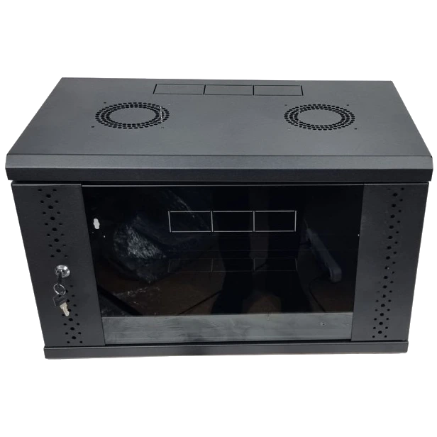 Шкаф стекло черное EServer 6U Шкаф стекло черное EServer 6U