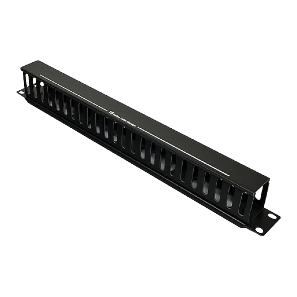 Кабельный организатор 1U с крышкой, черный, EPNew EPNew PLMN-060Z Кабельный организатор 1U с крышкой, черный, EPNew EPNew PLMN-060Z
