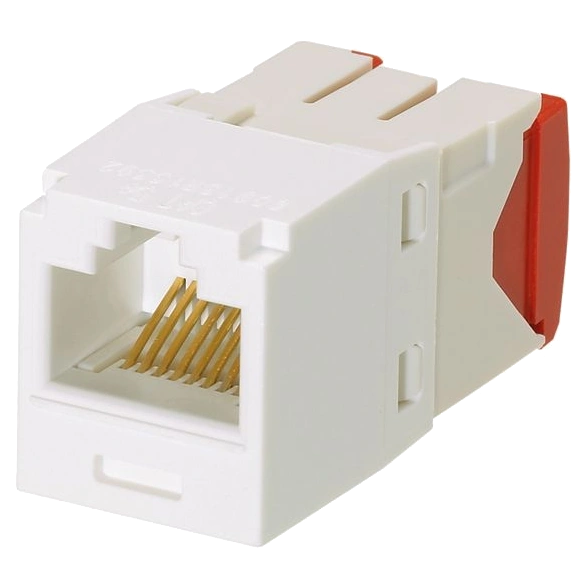 Модуль Mini-Com RJ45 UTP, кат.5е, білий Panduit CJ5E88TGAW Модуль Mini-Com RJ45 UTP, кат.5е, білий Panduit CJ5E88TGAW