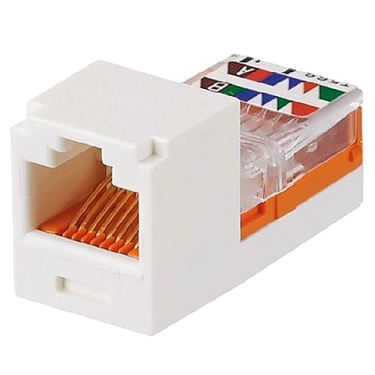 Модуль Mini-Com RJ45 FTP, кат.5е Panduit (CJ588AWY) Модуль Mini-Com RJ45 FTP, кат.5е Panduit (CJ588AWY)