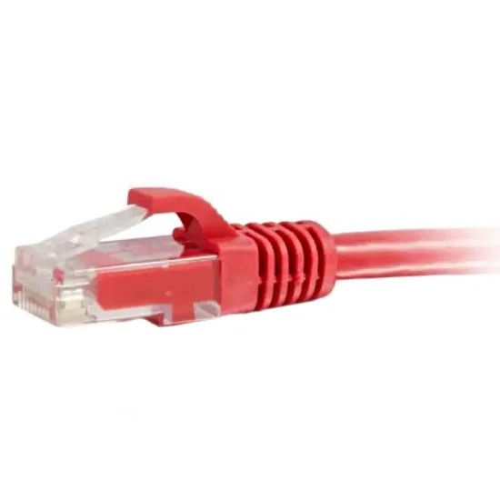 Патч-корд литий червоний UTP, RJ45 0,5m, кат. 5Е PC-UTP-05M-RD Патч-корд литий червоний UTP, RJ45 0,5m, кат. 5Е PC-UTP-05M-RD