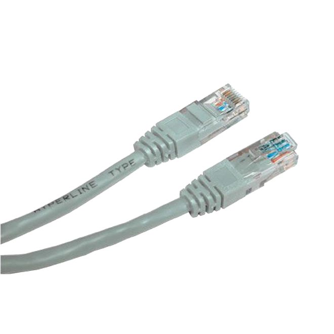 сірий Патч-корд  E-server UTP,  0.5 м, кат. 5e