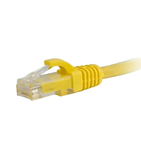 Патч-корд литий жовтий UTP, RJ45 1m, кат. 5Е Hypernet PC-UTP-1M-YL