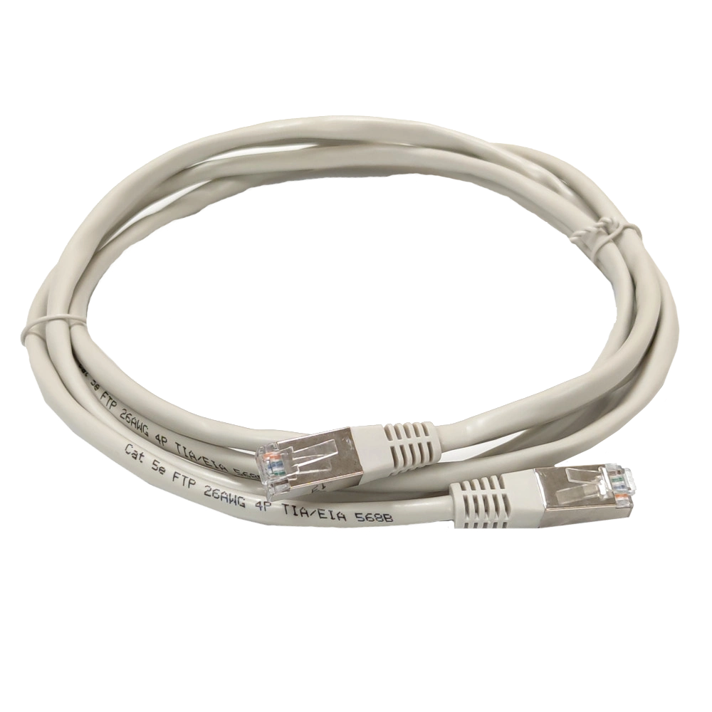 Патч-корд FTP, 0.5 м, кат. 5e, сірий Kingda PAFT4050