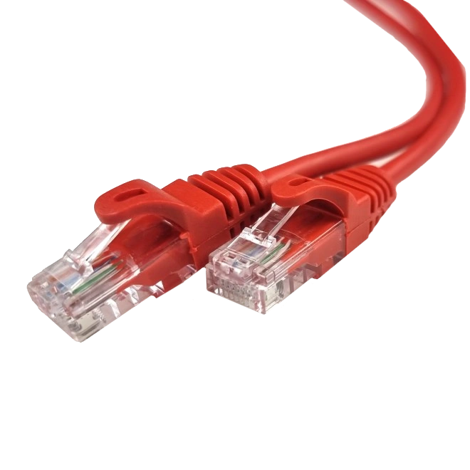 Патч-корд червоний 0.5м UTP CAT5e Патч-корд червоний 0.5м UTP CAT5e