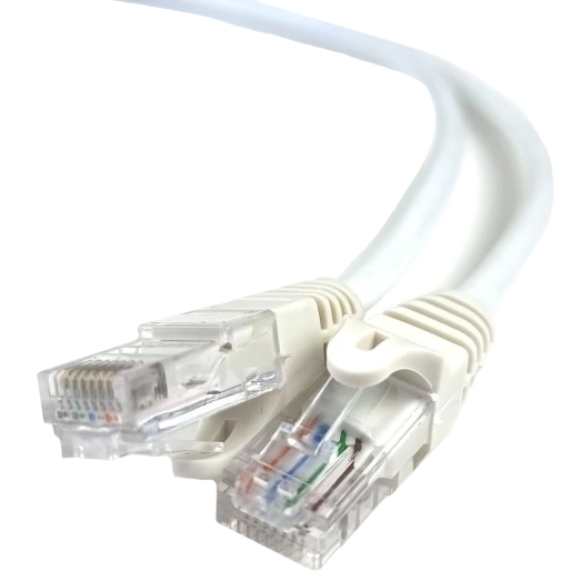 Патч-корд білий 0.5м UTP CAT5e Патч-корд білий 0.5м UTP CAT5e