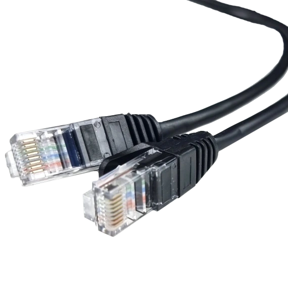 Патч-корд чорний 0.5м UTP CAT5e Патч-корд чорний 0.5м UTP CAT5e