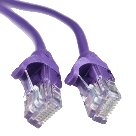 Патч-корд фіолетовий 0.5м UTP CAT5e Патч-корд фіолетовий 0.5м UTP CAT5e