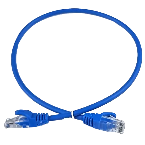 Патч-корд блакитний 0.25м EServer UTP CAT5e Патч-корд блакитний 0.25м EServer UTP CAT5e