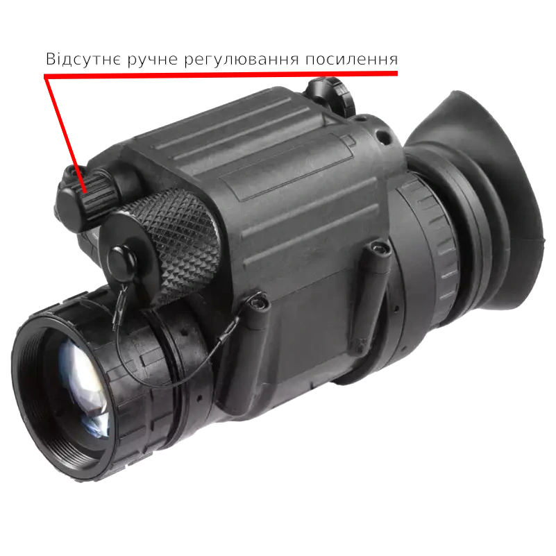 Монокуляр нічного бачення AGM PVS-14 NL1 no Manual Gain
