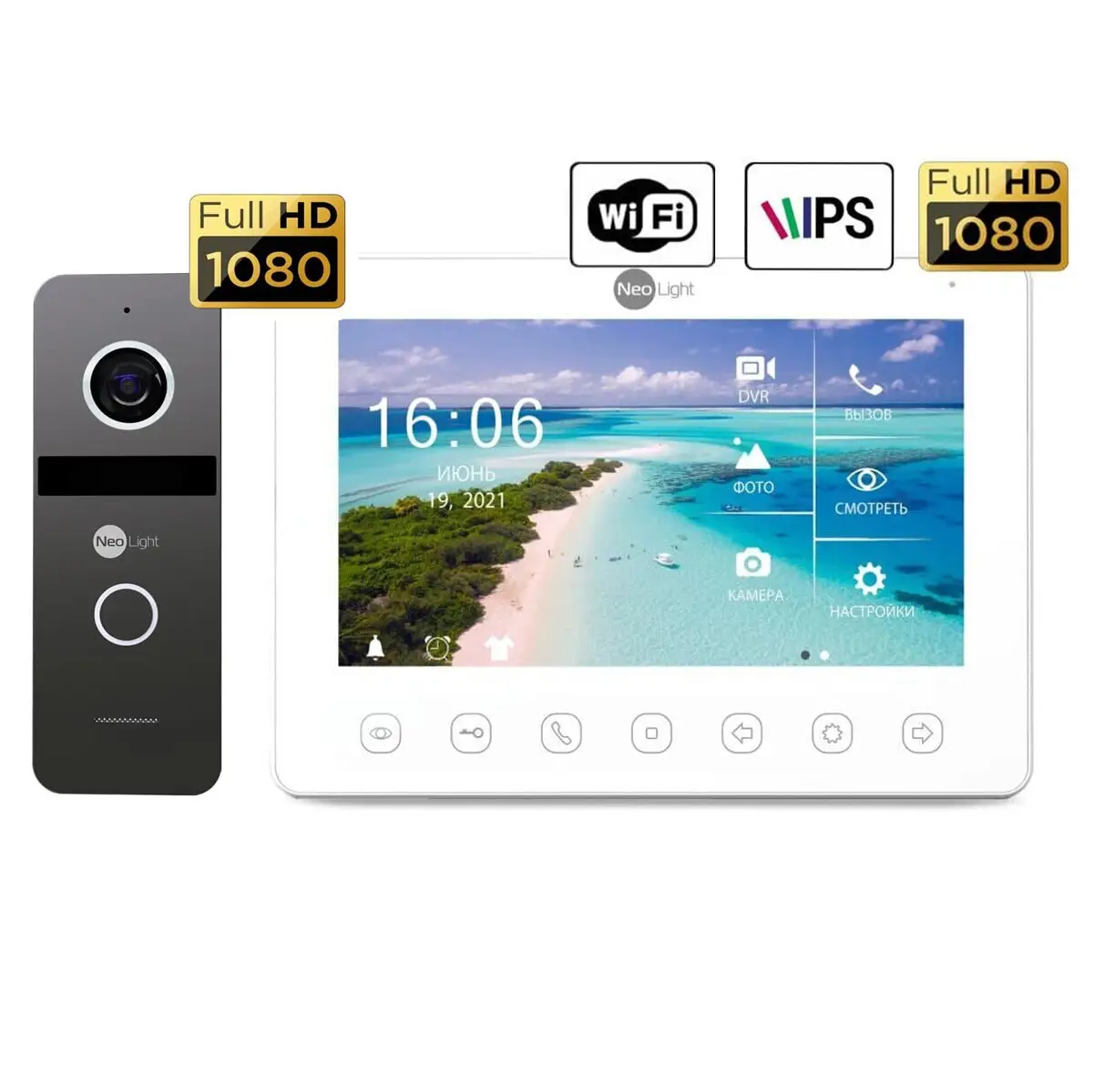 (Комплект Omega+HD WF + Solo FHD панель) NeoKIT HD+ WF Graphite (Комплект Omega+HD WF + Solo FHD панель) NeoKIT HD+ WF Graphite
